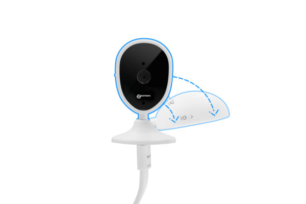 Geemarc Amplicall Sentinel 1 Video baby monitor system (with Vibrating Pad)